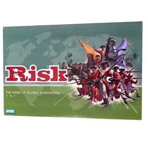 Risk Military Strategy Board Game 2003 Homeschool History Tactics Negotiation